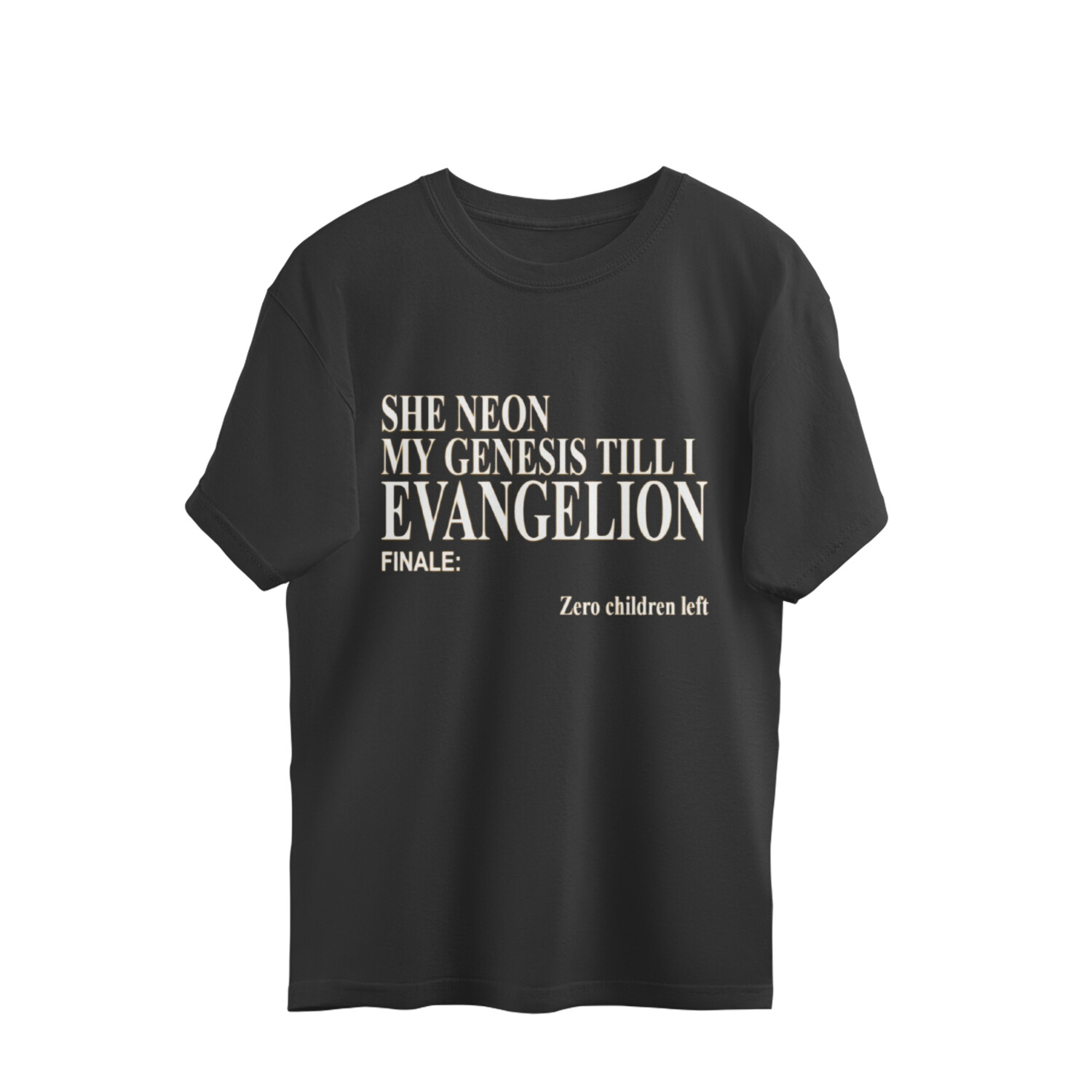 She Neon My Genesis Tee Black